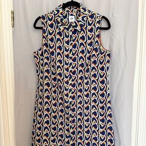 CAbi Vintage button down dress